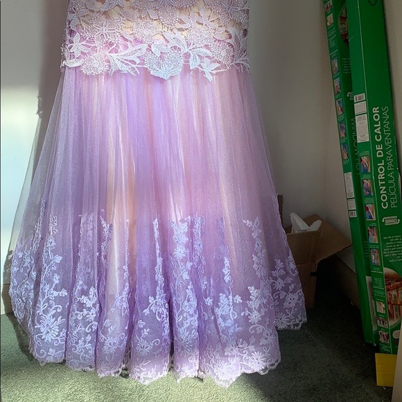 Lavender prom or homecoming dress - Picture 5 of 10
